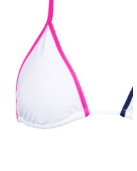 Белый бикини-топ от Amir Slama