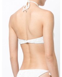 Белый бикини-топ от Fleur Du Mal