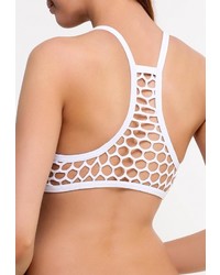 Белый бикини-топ от Seafolly