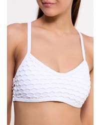 Белый бикини-топ от Seafolly