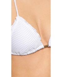 Белый бикини-топ от Vix Swimwear