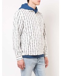 Мужской белый бомбер с принтом от Neighborhood