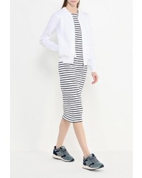 Женский белый бомбер от Armani Jeans