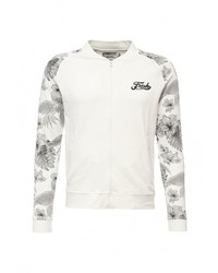 Мужской белый бомбер от Fresh Brand