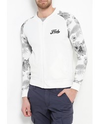Мужской белый бомбер от Fresh Brand