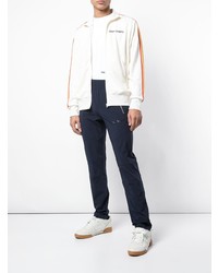 Мужской белый бомбер от Palm Angels