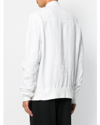 Мужской белый бомбер от Lost & Found Rooms