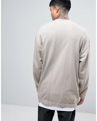 Мужской белый бомбер от Asos