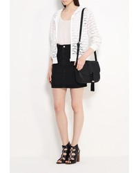 Женский белый бомбер от QED London