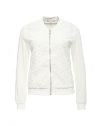 Женский белый бомбер от Softy