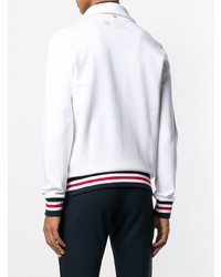 Мужской белый бомбер от Le Coq Sportif