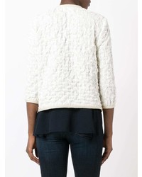 Женский белый бомбер от Ermanno Scervino