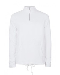 Мужской белый бомбер от Topman