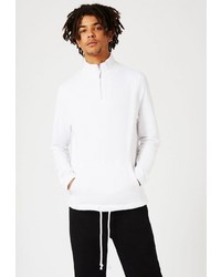 Мужской белый бомбер от Topman