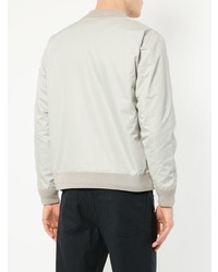 Мужской белый бомбер от D'urban