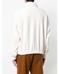 Мужской белый бомбер от 032c