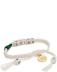 Белый браслет от Venessa Arizaga