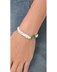 Белый браслет от Venessa Arizaga