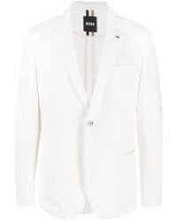 Мужской белый вельветовый пиджак от BOSS