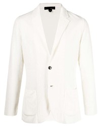 Мужской белый вельветовый пиджак от Lardini