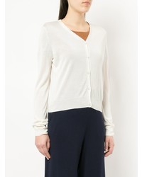 Женский белый вязаный кардиган от Loveless