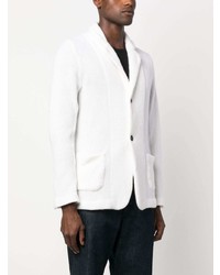 Мужской белый вязаный пиджак от Avant Toi