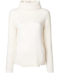 Женский белый вязаный свитер от Blugirl