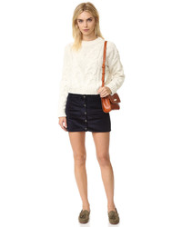 Женский белый вязаный свитер от J.o.a.