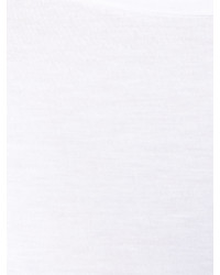 Женский белый вязаный свитер от Majestic Filatures