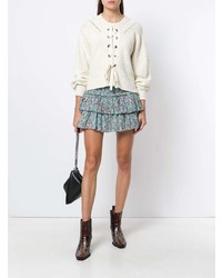 Женский белый вязаный свитер от Isabel Marant