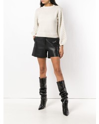 Женский белый вязаный свитер от Nude