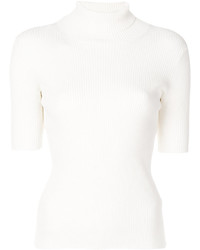 Женский белый вязаный свитер от Valentino