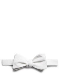 Мужской белый галстук-бабочка от Brooks Brothers