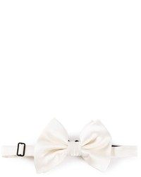 Мужской белый галстук-бабочка от Dolce & Gabbana