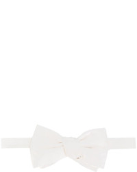 Мужской белый галстук-бабочка от Givenchy