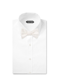 Мужской белый галстук-бабочка от Salle Privée