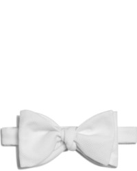 Мужской белый галстук-бабочка от Turnbull & Asser