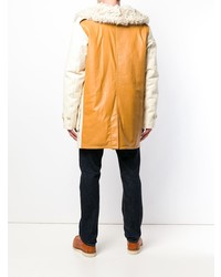 Мужской белый дафлкот от Schott