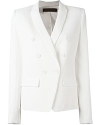 Женский белый двубортный пиджак от Alexandre Vauthier