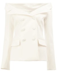 Женский белый двубортный пиджак от Faith Connexion
