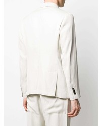 Мужской белый двубортный пиджак от Barena