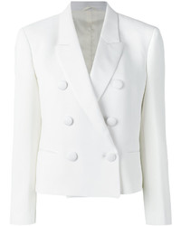 Женский белый двубортный пиджак от Neil Barrett