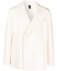 Мужской белый двубортный пиджак от Paltò