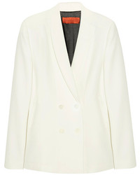 Женский белый двубортный пиджак от Tamara Mellon