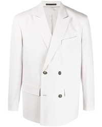 Мужской белый двубортный пиджак от Valentino