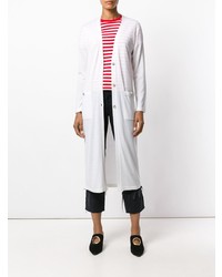 Белый длинный кардиган от Eleventy