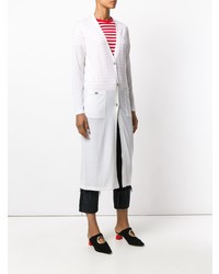 Белый длинный кардиган от Eleventy