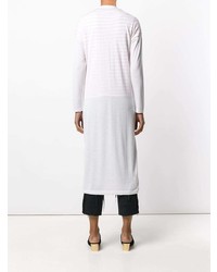 Белый длинный кардиган от Eleventy
