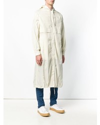 Мужской белый дождевик от AMI Alexandre Mattiussi