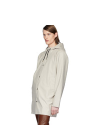 Мужской белый дождевик от Stutterheim